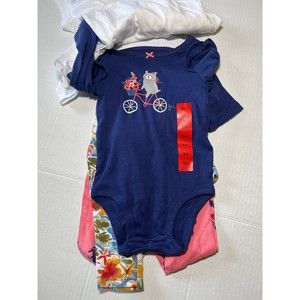Carters 4pack infant girl long sleeve and leggings